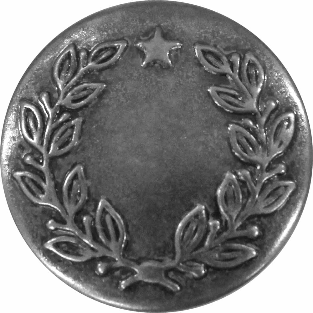 UNIQUE SEWING Jean Buttons — No-Sew, Silver, 17 mm (5/8 in.), 6 pcs - product view 3
