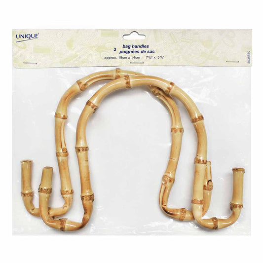 UNIQUE Bag Handles – Omega Pair – 19 × 14 cm (7½" × 5½")