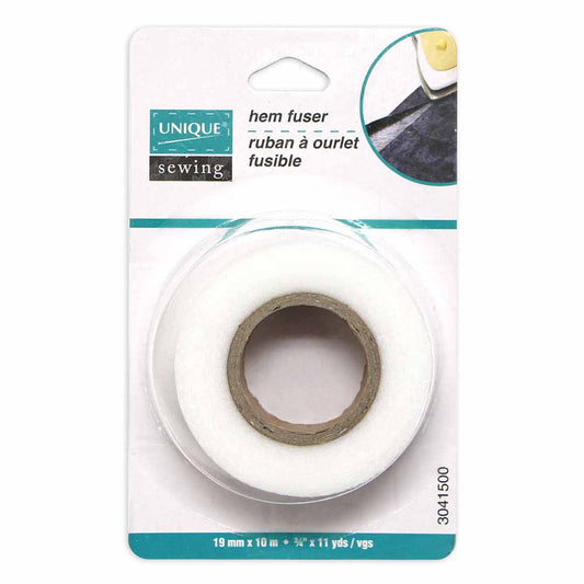 UNIQUE Hem Fuser – 19 mm × 10 m (3/4 in × 11 yd)