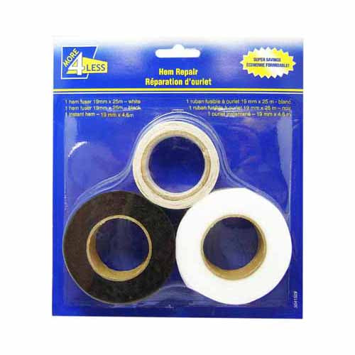 SEWING ESSENTIALS Hem Repair Kit – Fusible & Instant Tapes