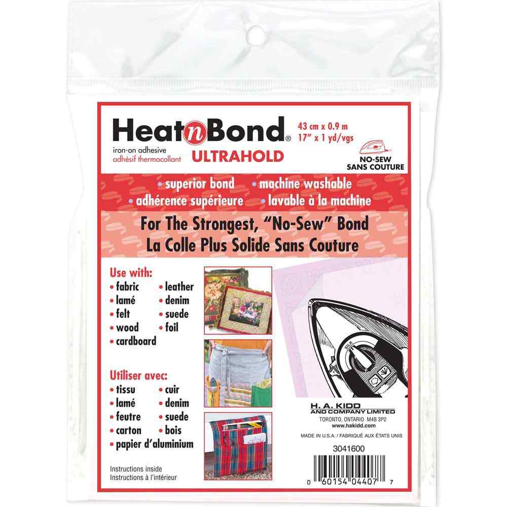 HEATNBOND UltraHold Iron-On Adhesive Sheet 43 cm x 1 yd