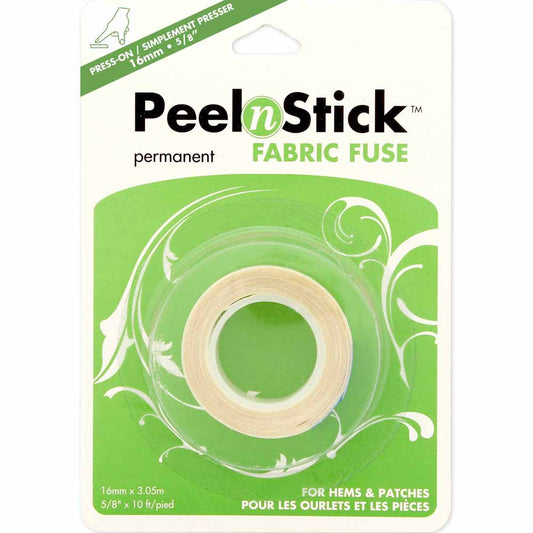 HEATNBOND Fabric Fuse PeelnStick Tape 16 mm x 3 m