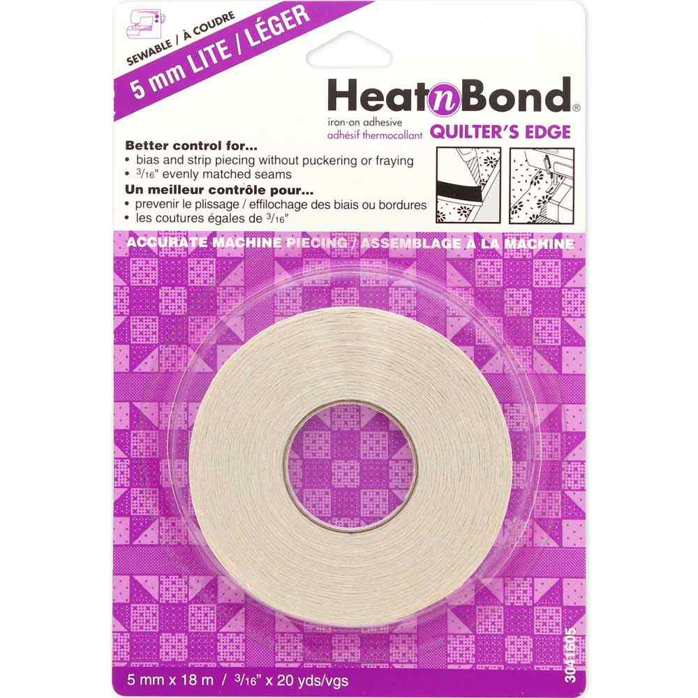 HEATNBOND Quilter’s Edge Lite Adhesive Tape 5 mm x 20 yd