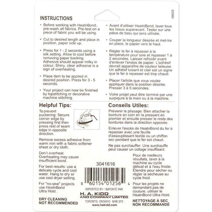HEATNBOND Lite Sewable Iron-On Adhesive Tape 16 mm × 13.7 m