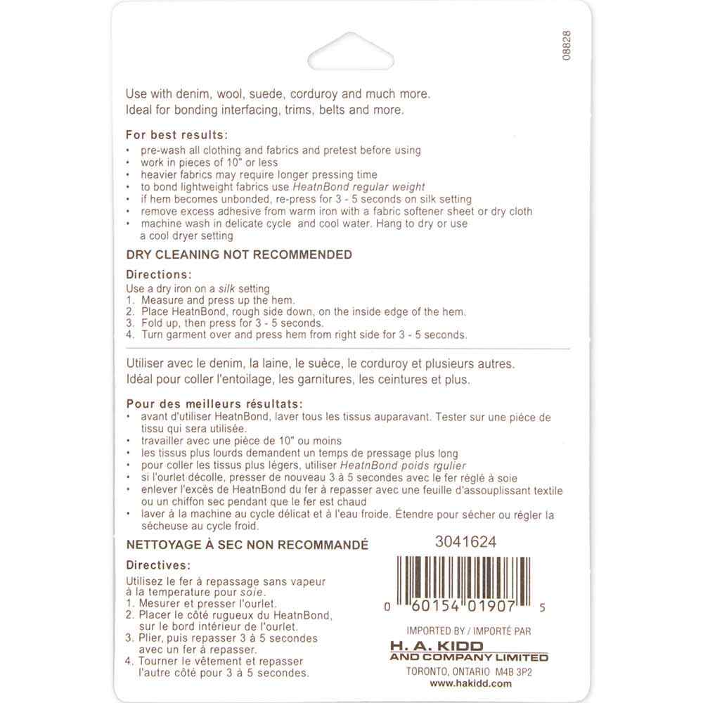 HEATNBOND Hem Super Weight Iron-On Tape 19 mm