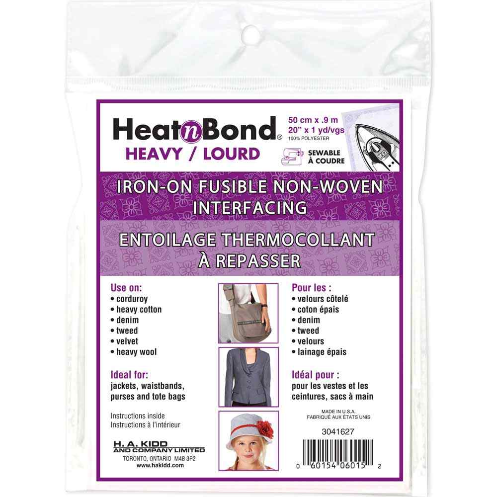 HEATNBOND Craft Extra Firm Fusible Interfacing 20 in × 1 yd
