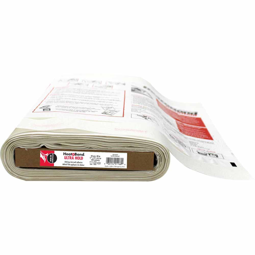 HEATNBOND UltraHold No-Sew Iron-On Adhesive Bolt 17 in × 35 yd