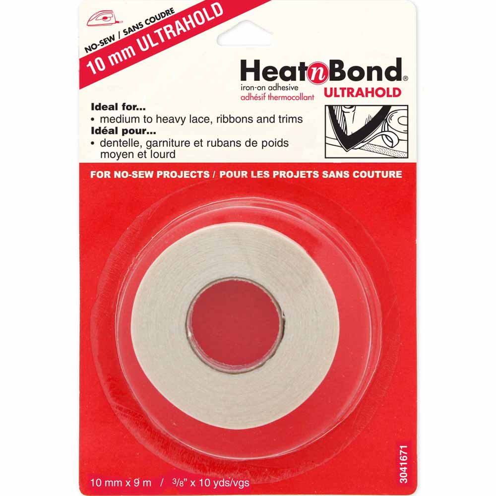 HEATNBOND UltraHold No-Sew Adhesive Tape 3/8 in × 10 yd