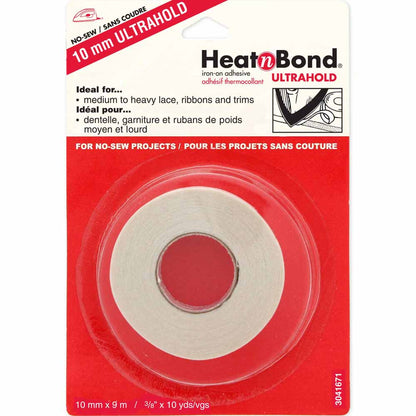 HEATNBOND UltraHold No-Sew Adhesive Tape 3/8 in × 10 yd