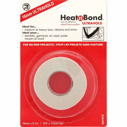 HEATNBOND UltraHold No-Sew Adhesive Tape 5/8 in × 10 yd