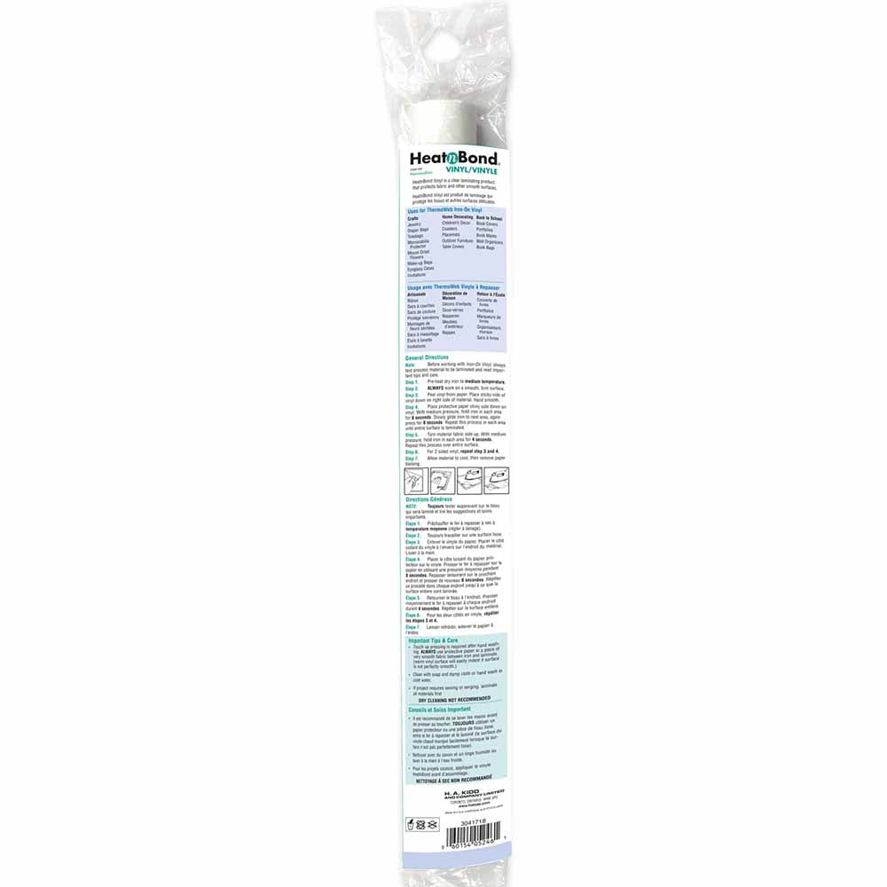 HEATNBOND Iron-On Vinyl Gloss Finish 17" × 2 yd Value Pack