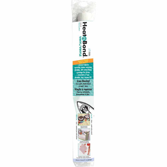 HEATNBOND Iron-On Vinyl Gloss Finish 17" × 2 yd Value Pack