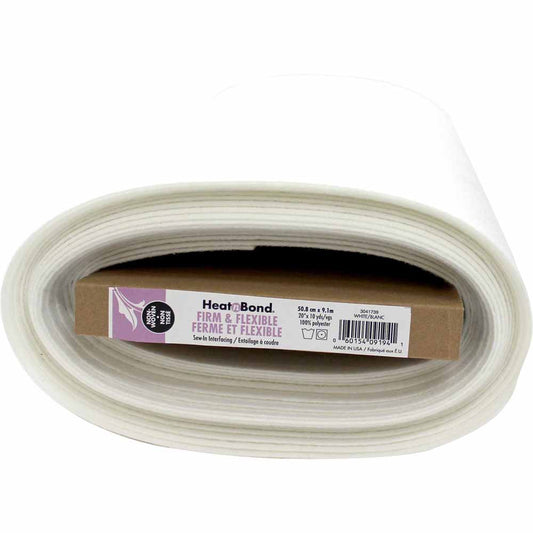 HEATNBOND Sew‑In Non‑Woven Interfacing 20" × 10 yd