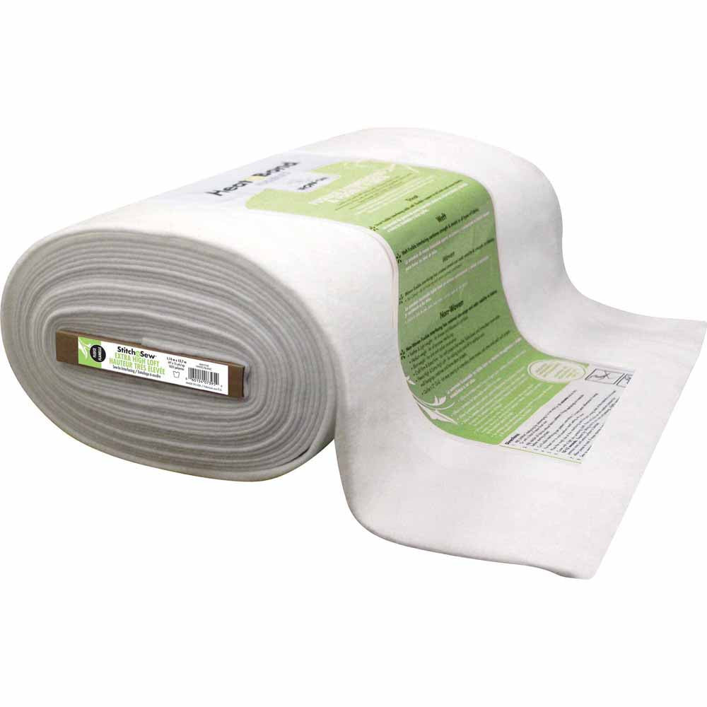 HEATNBOND Sew‑In Extra High Loft Fleece 44" × 15 yd