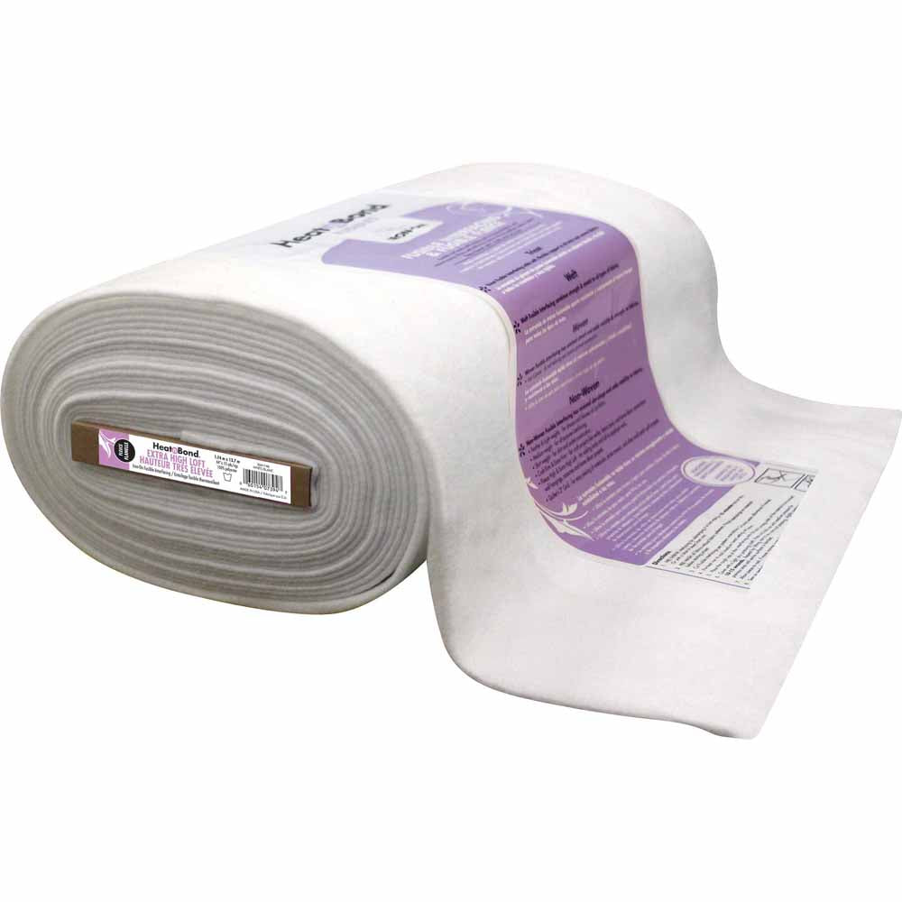 HEATNBOND Fusible Extra High Loft Fleece 44" × 15 yd