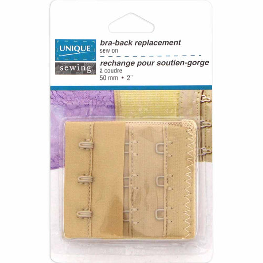 UNIQUE SEWING Bra-Back – Beige – 50 mm (2″)