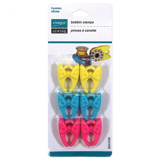 UNIQUE SEWING Bobbin Clamps – 6 pcs