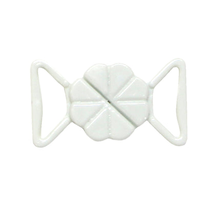 UNIQUE Bra Clasp 14 mm White