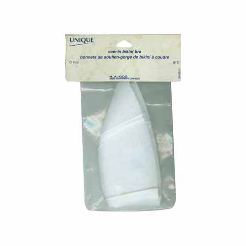 UNIQUE Bikini Bra Cups – Size C – 2 Pack