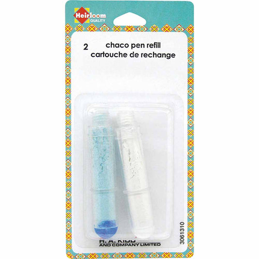 HEIRLOOM Chaco Pen Refills — Blue & White (2 Tubes)