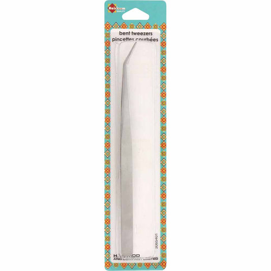 HEIRLOOM Bent Tweezers | Serger/Overlocker Threading & Precision Tasks
