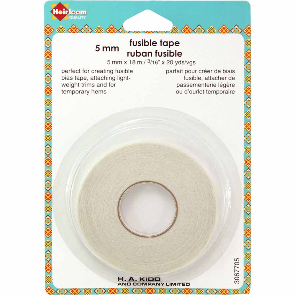 HEIRLOOM Fusible Tape – 5 mm × 18 m (3/16″ × 20 yd)