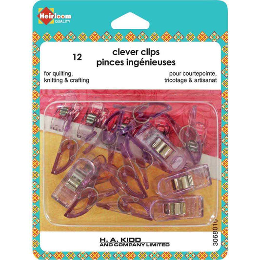 HEIRLOOM Clever Clips — Small, 12‑Pack