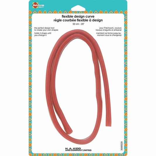 HEIRLOOM Flexible Design Curve – 50 cm (20”) with Ruler