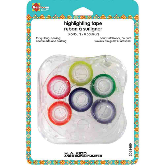 HEIRLOOM Highlighting Tape – Low‑Tack, Repositionable