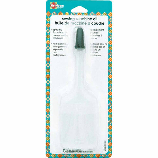 HEIRLOOM Sewing Machine Oil – Precision Oiler, 15 ml