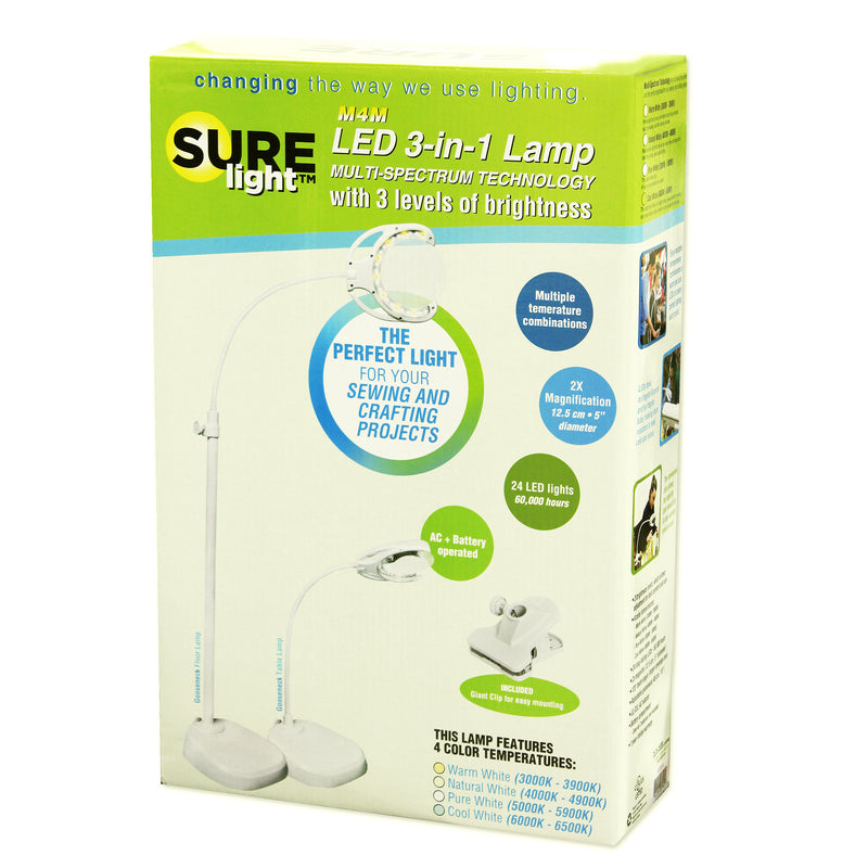 SURELight M4M LED 3-in-1 Lamp