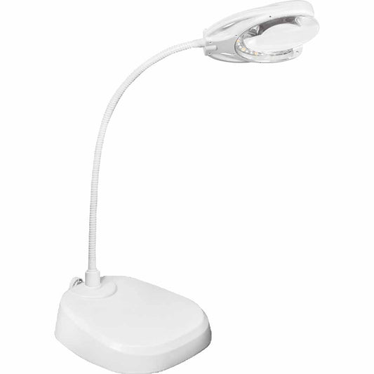 SURELight M4M LED 3‑in‑1 Lamp – Table/Floor/Clip – 2× Magnifier 12.5 cm (5″)