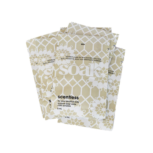 SOAK Scentless Single-Use Laundry Wash Packet 5 ml
