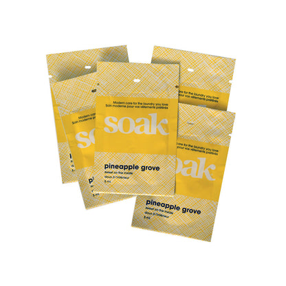 SOAK Pineapple Grove Single-Use Laundry Wash Packet 5 ml