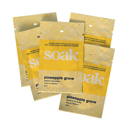 SOAK Pineapple Grove Single-Use Laundry Wash Packet 5 ml