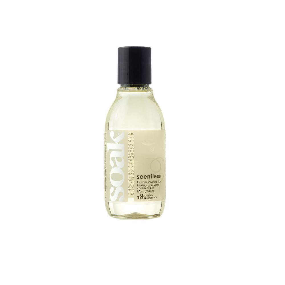SOAK Laundry Soap Gentle No-Rinse 90 mL Scentless Bottle