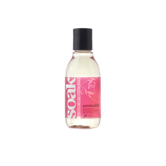 SOAK Laundry Soap Gentle No-Rinse 90 mL Celebration Bottle