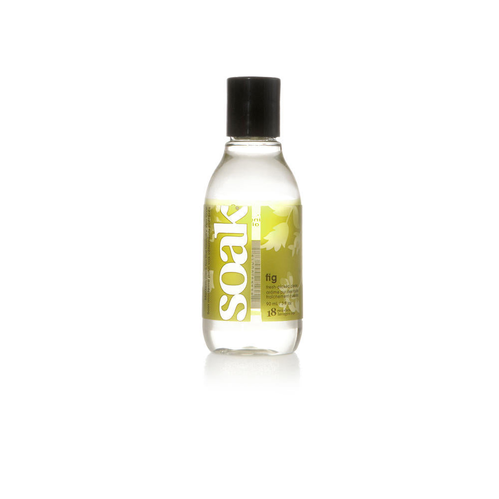 SOAK Laundry Soap Gentle No-Rinse 90 mL Fig Bottle