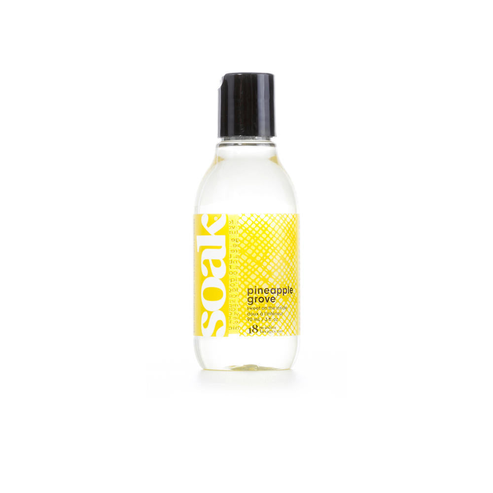 SOAK Laundry Soap Gentle No-Rinse 90 mL Pineapple Grove Bottle