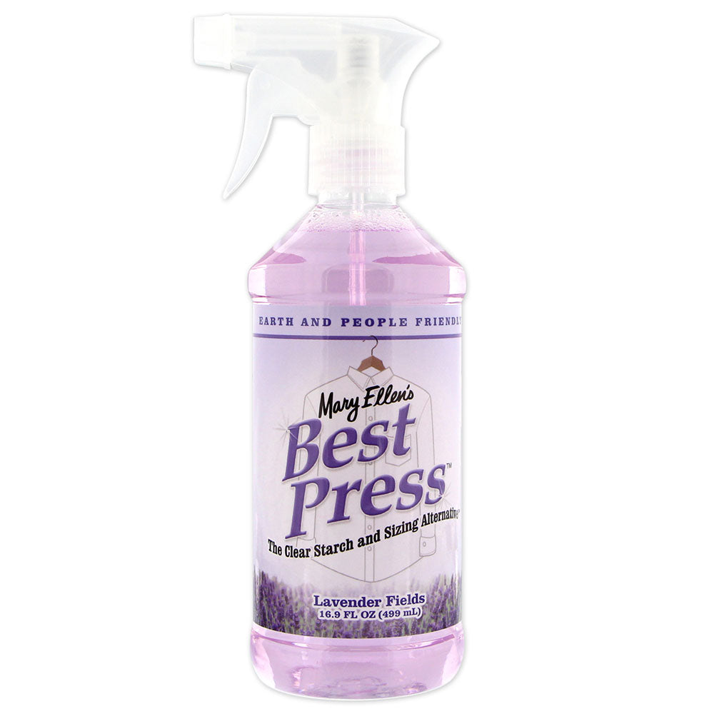 BEST PRESS Starch Alternative Pressing Aid 499 mL (16.9 oz) Lavender Fields