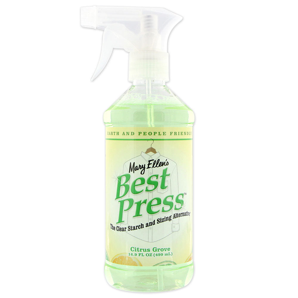 BEST PRESS Starch Alternative Pressing Aid 499 mL (16.9 oz) Citrus Grove