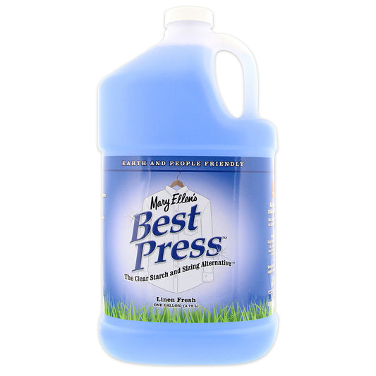 BEST PRESS Starch Alternative Refill – Linen Fresh, 3.79 L (1 gal)