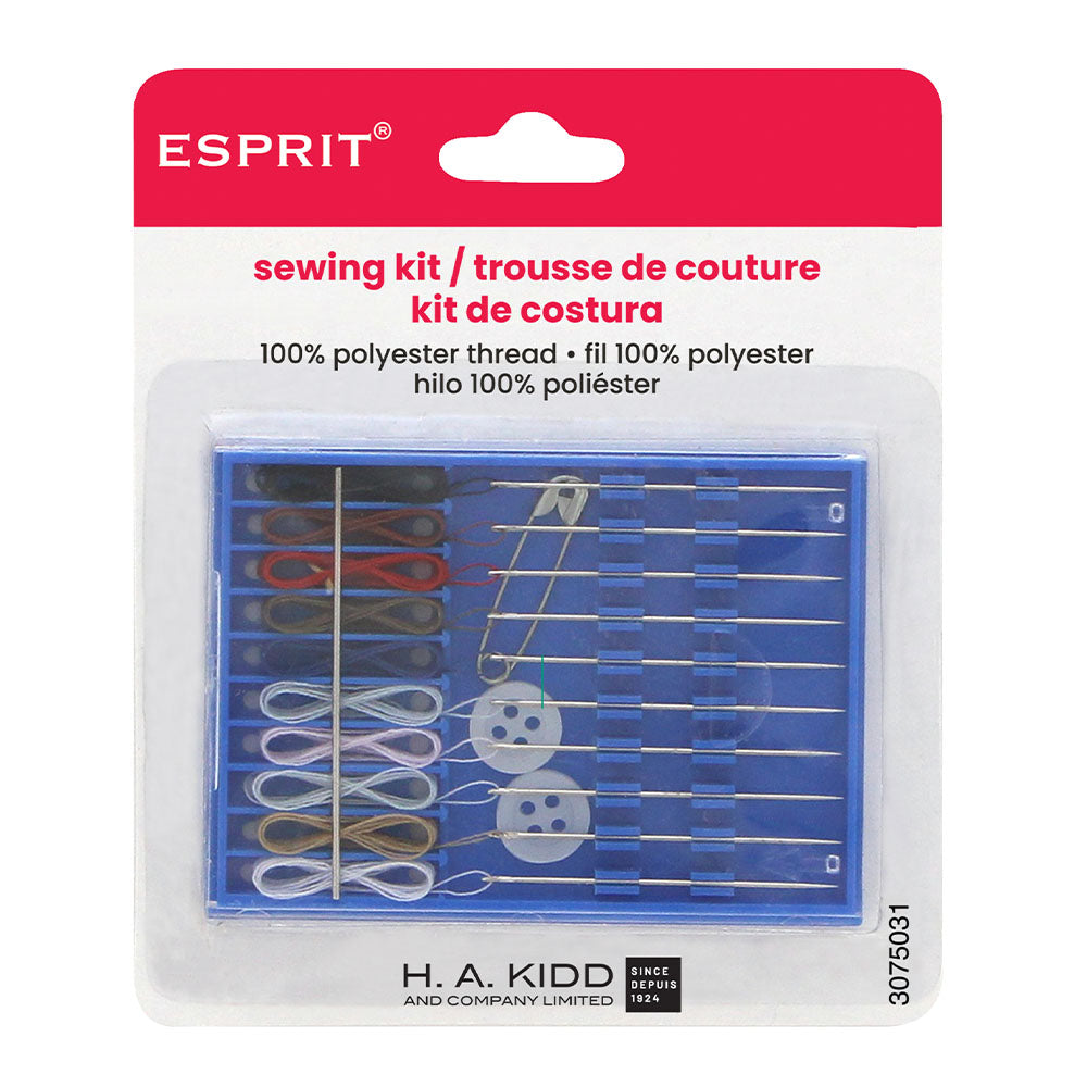 ESPRIT portable sewing kit assortment for home and travel