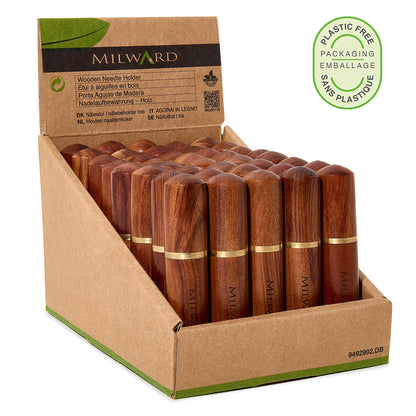 MILWARD Wooden Needle Holder – Rosewood