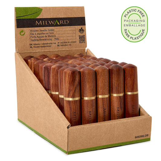 MILWARD Wooden Needle Holder – Rosewood