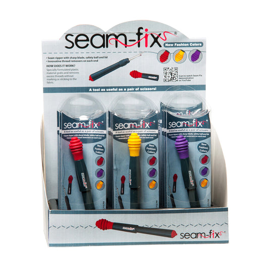 SEW TASTY Seam-Fix Seam Ripper & Thread Remover 15-Pc Display