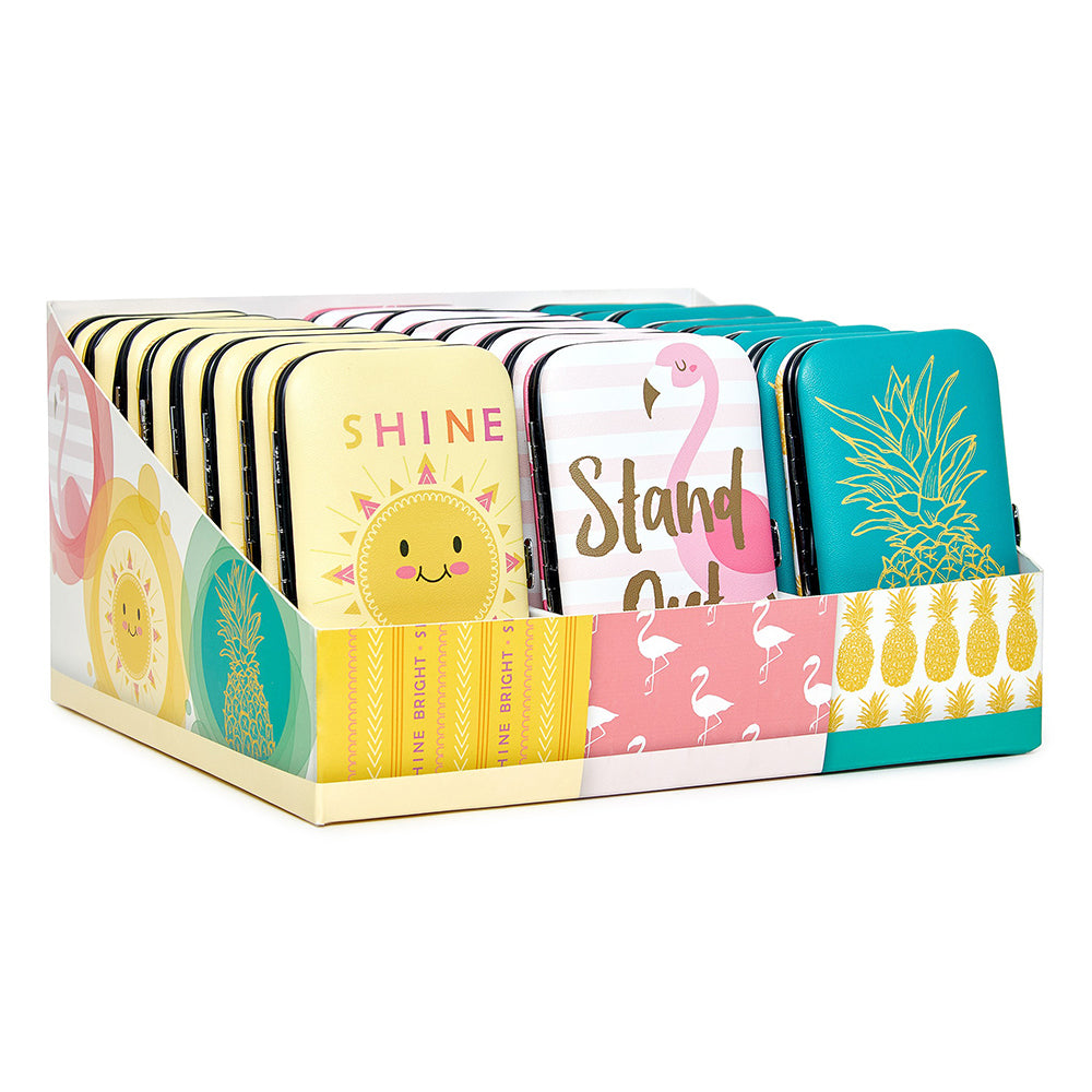SEW TASTY Faux Leather Sewing Kits With Notions 24-Pc Display