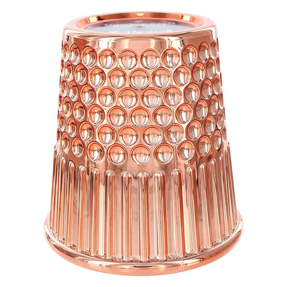 HEMLINE Thimble-Shaped Storage Container Rose Gold (1 Count)
