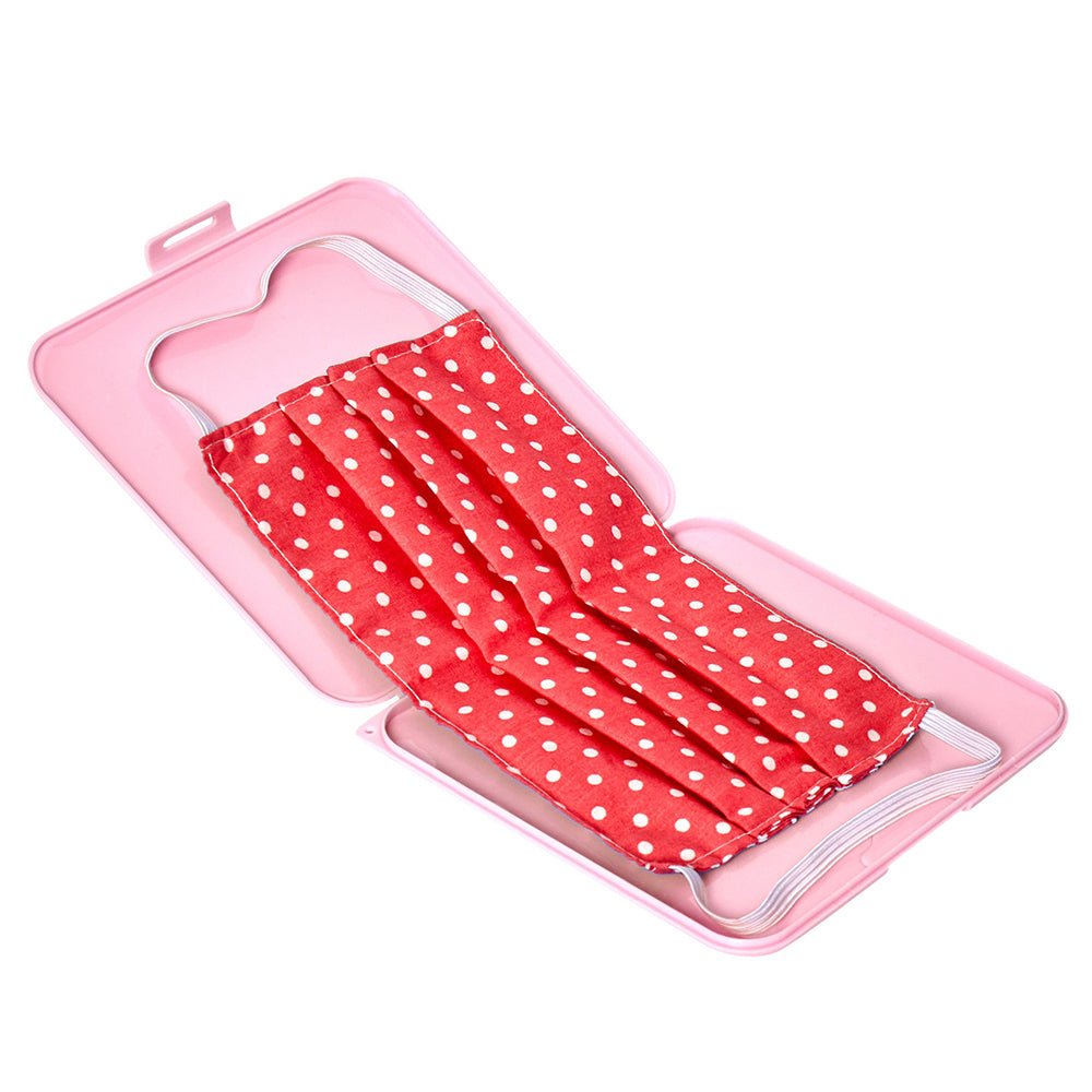 UNIQUE Antibacterial Face Mask Case 13cm × 13cm 20-Pc Display