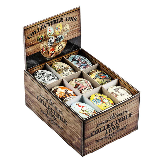 SEW TASTY Collectable Tins Assorted Designs 24 x 17 x 11 cm (Empty)